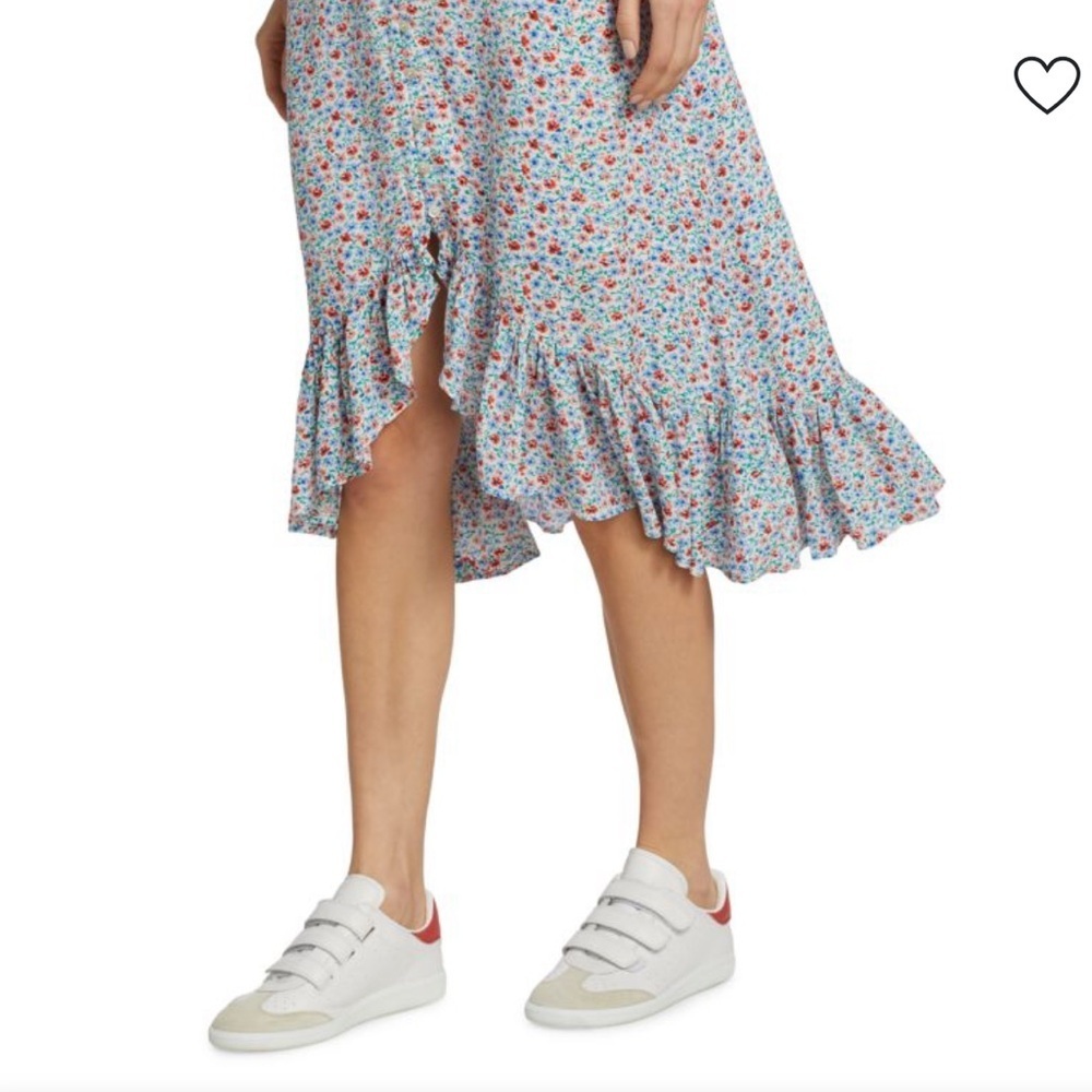 Rails Frida Floral-Print Tiered Midi Dress - Picture 3 of 8